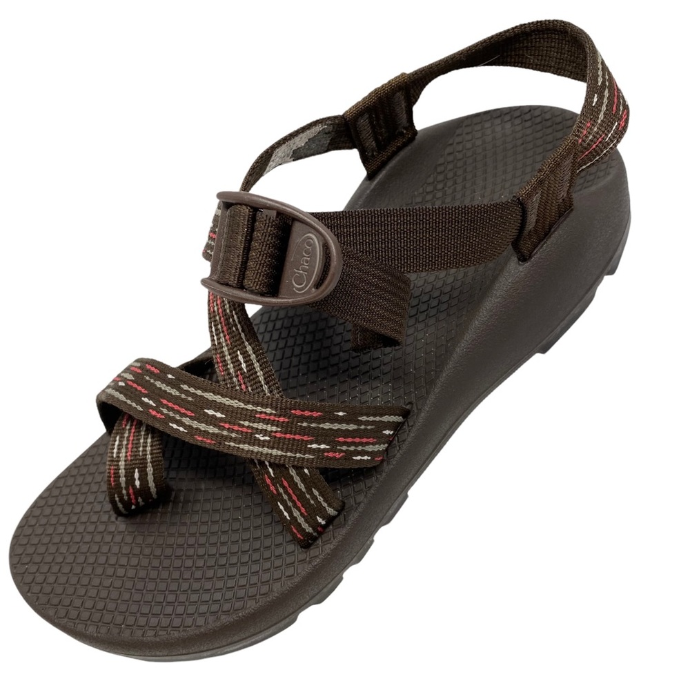 Chaco Z/2 Unaweep Stitch Brown Rugged Vibram Outsole Sandals 9